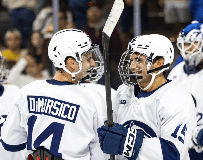 Matt DiMarsico steals the show in Gavin McKenna’s Penn State debut